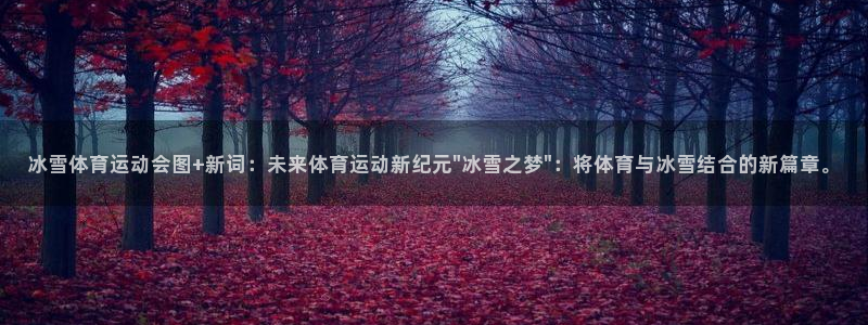 鲸鱼体育场：冰雪体育运动会图+新词：未来体育运动新纪元\